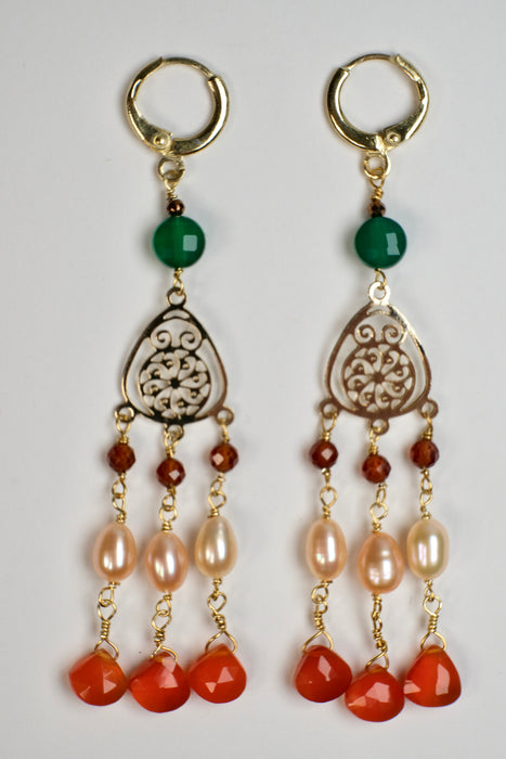 Chandelier Orange