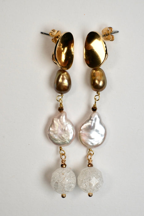 pearl earrings