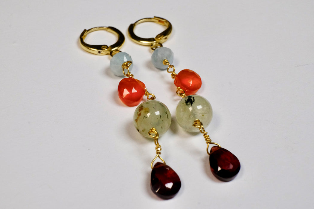 Colorful earrings