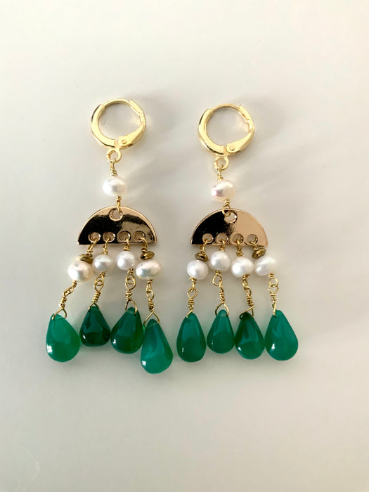 Chandelier Model Earrings